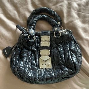 Miu Miu vintage snakeskin bag
